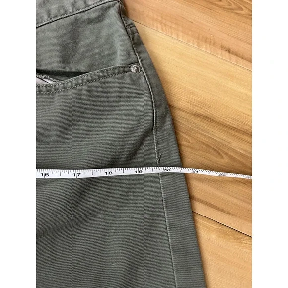 Ralph Lauren Polo Jeans Company Women's Size 12 Jeans Olive Green - Picture 9 of 11